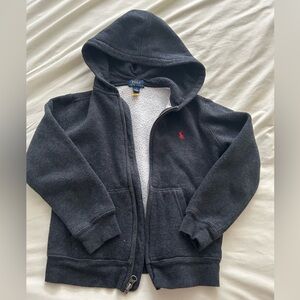 Kids Polo Zip up sweater
